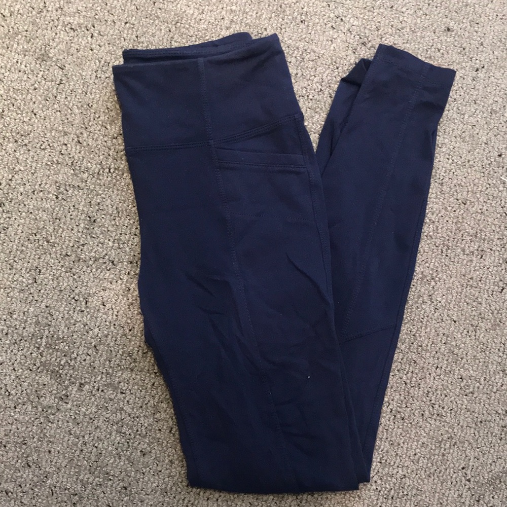 Navy athleta leggings